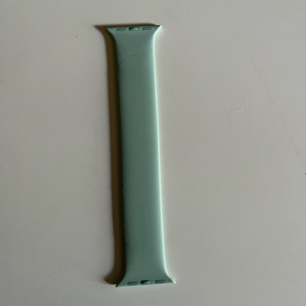 Genuine Mineral Green Solo Loop Apple Band